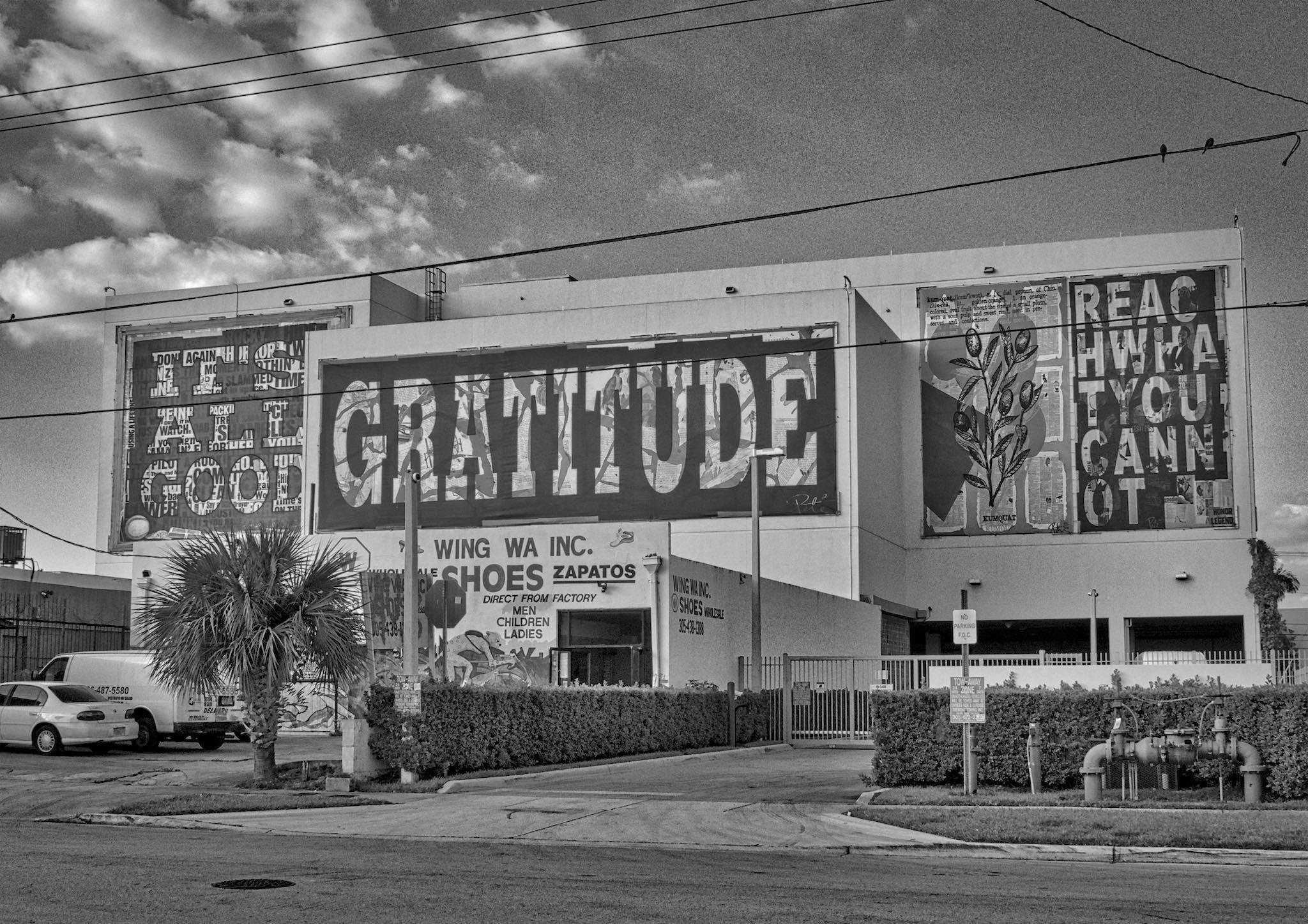 Gratitude Black & White