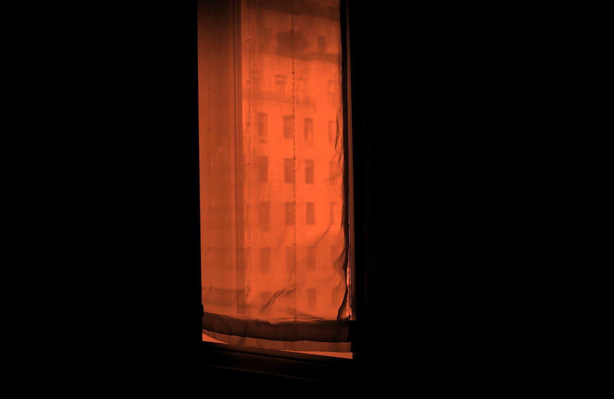 Sheer View Multi Orange